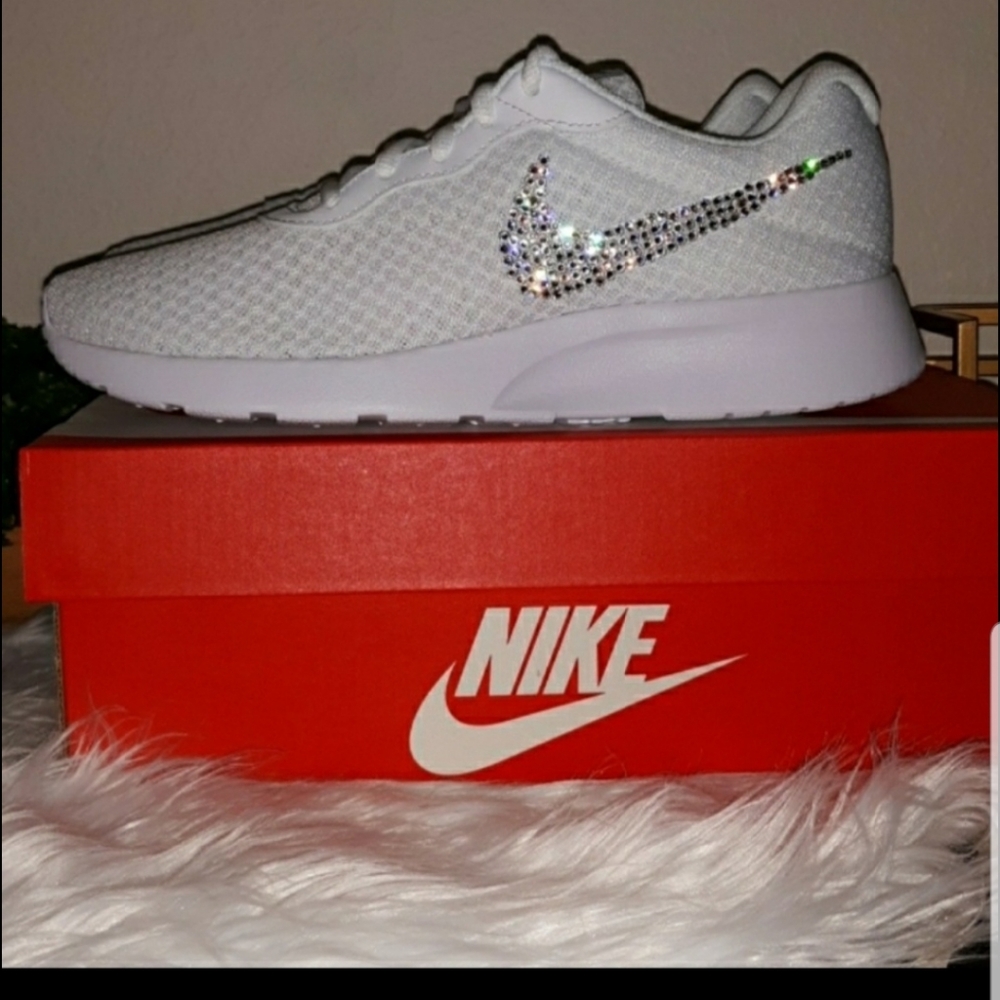 Nike Tanjun Bling Custom diamond sparkle - Picture 10 of 11